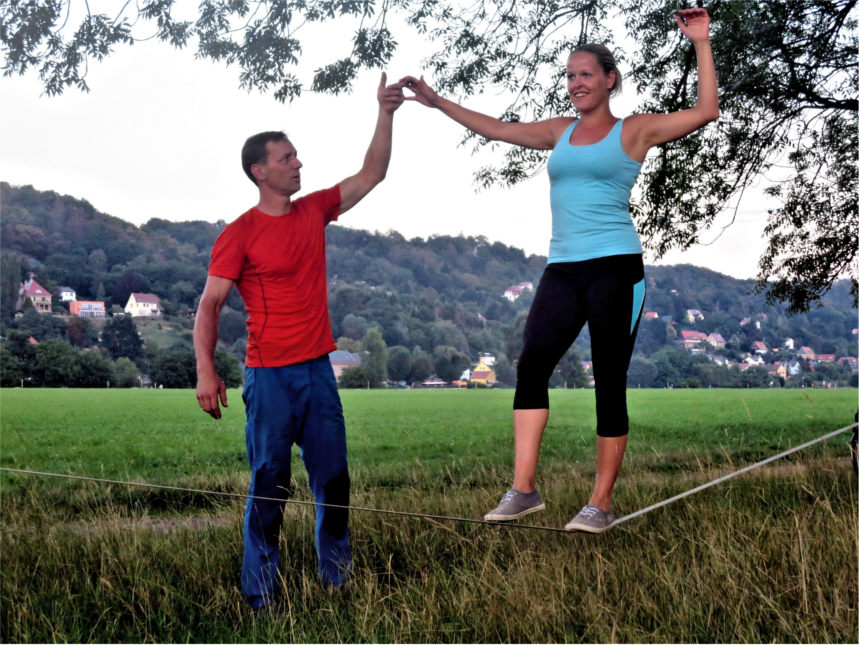 Slackline Dresden